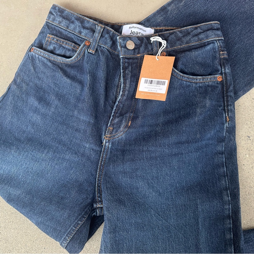 NWT Reformation Wilder High Rise Jeans